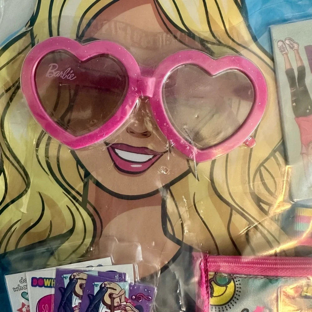 Barbie Electronic Bag Set with Toy Phone - Pink and Blue